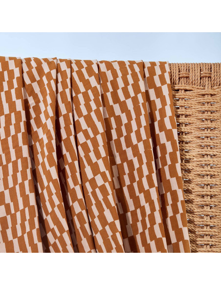 Tissu viscose Domino Ochre - Atelier Brunette