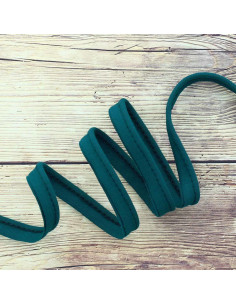 Passepoil jersey - Bleu pétrole