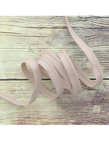 Passepoil jersey - Taupe