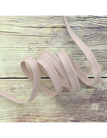 Passepoil jersey - Taupe