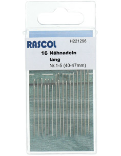 Aiguilles à coudre longues Rascol - Assortiment 1/5