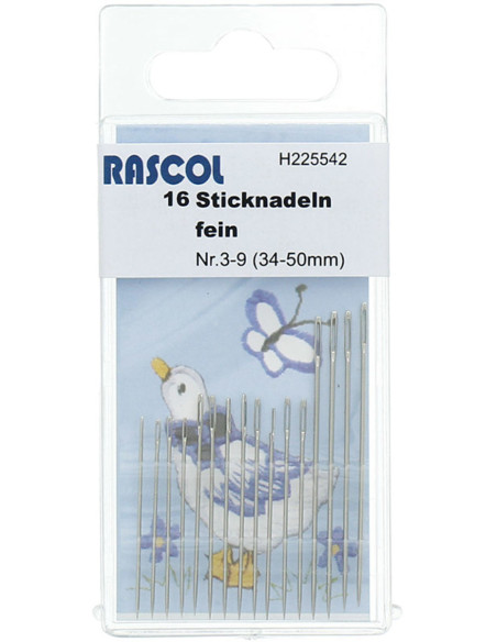 Aiguilles à broder Rascol - Assortiment 3/9