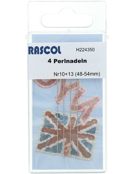 Aiguilles pour perles Rascol