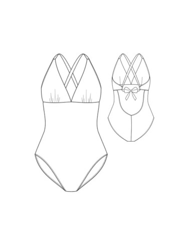 Patron de maillot de bain - Bain de minuit - Lise Tailor