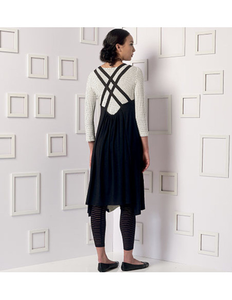 Patron de haut, robe et collant - Vogue 9108