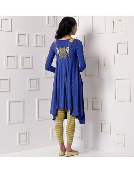 Patron de haut, robe et collant - Vogue 9108