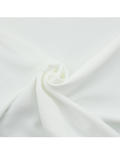 Tissu burlington - Blanc