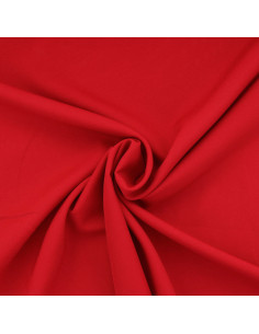 Tissu burlington - Rouge