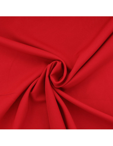 Tissu burlington - Rouge