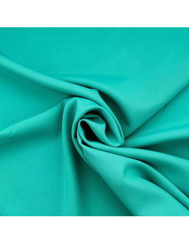 Tissu burlington - Turquoise