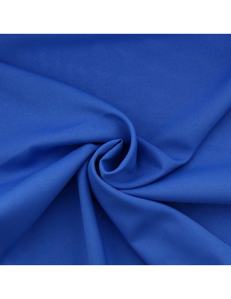 Tissu burlington - Bleu royal