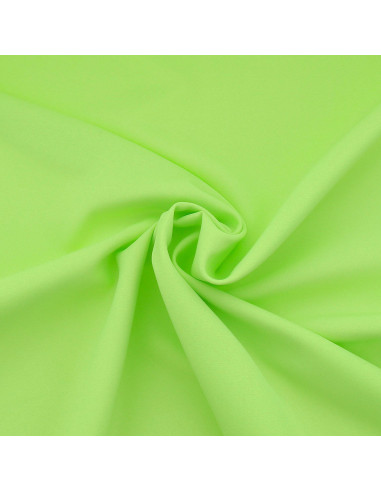 Tissu burlington - Vert citron