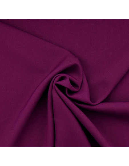 Tissu burlington - Cassis