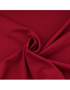 Tissu burlington - Rouge hermès