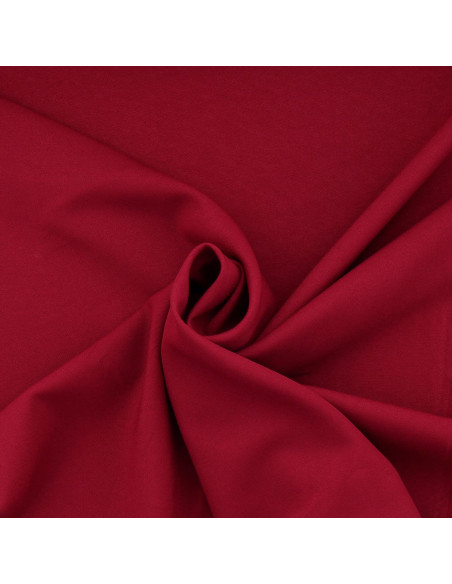 Tissu burlington - Rouge hermès
