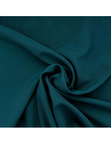 Tissu burlington - Bleu pétrole