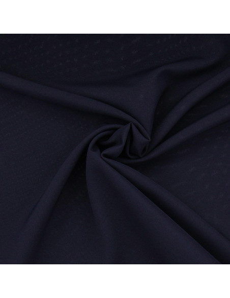 Tissu burlington - Bleu marine