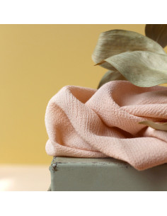 Tissu crêpe Marocain de viscose Pétale - La Maison Naïve