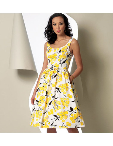 Patron de robe - Vogue 9100
