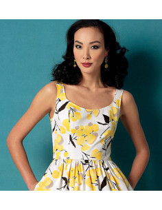 Patron de robe - Vogue 9100 2