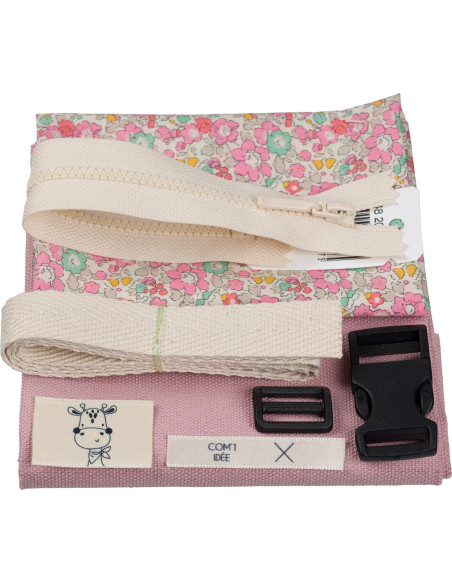 Kit couture sac banane pour enfant - Zoé