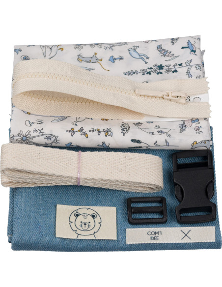 Kit couture sac banane pour enfant - Léo
