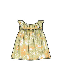 Patron de haut, culotte et chapeau - Butterick 6935 2