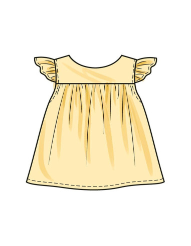 Patron de haut, culotte et chapeau - Butterick 6935