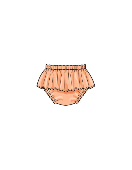 Patron de haut, culotte et chapeau - Butterick 6935
