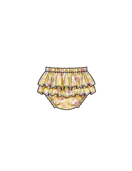 Patron de haut, culotte et chapeau - Butterick 6935