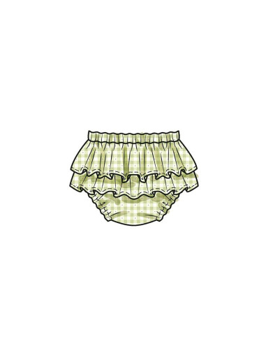 Patron de haut, culotte et chapeau - Butterick 6935