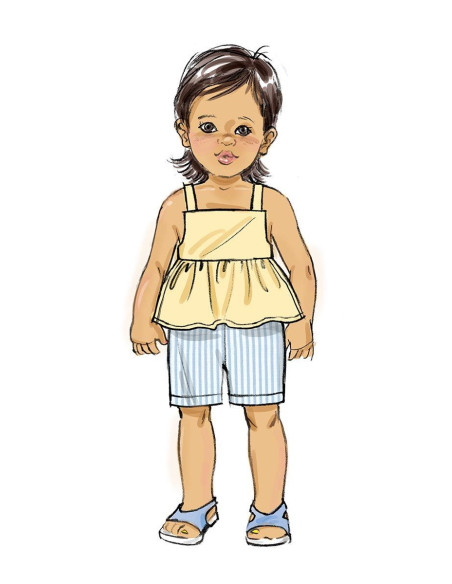 Patron de salopette et robe - Butterick 6936