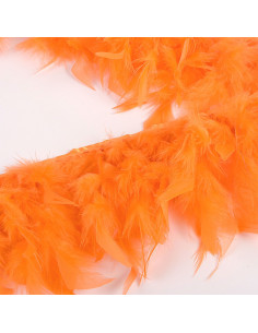 Frange plumes - Orange