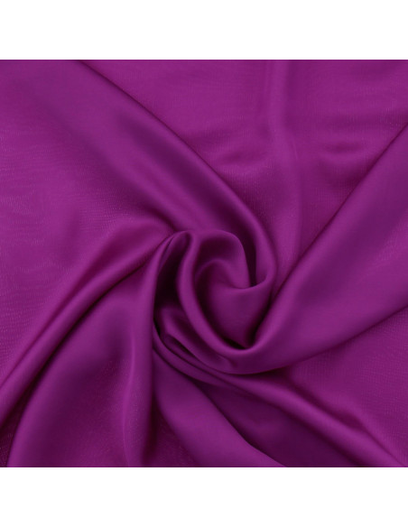 Tissu satin de viscose - Cyclamen