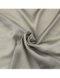 Tissu satin de viscose - Sable