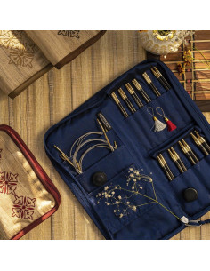Trousse aiguilles circulaires en bois d´ébène Heirloom Lantern Moon