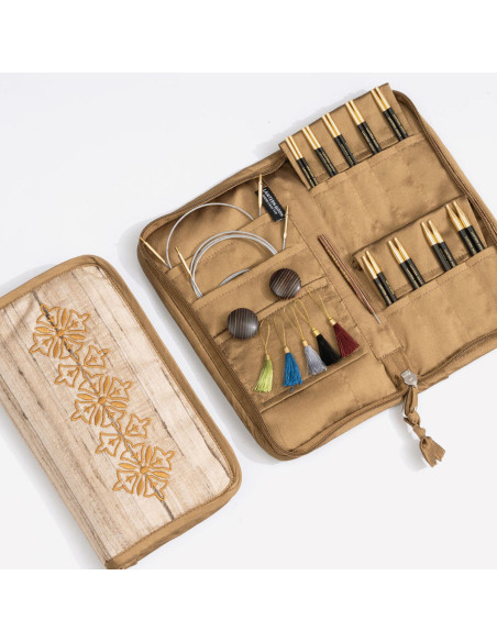 Trousse aiguilles circulaires en bois d´ébène Ancestry Lantern Moon