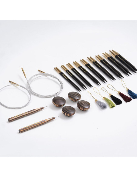 Trousse aiguilles circulaires en bois d´ébène Ancestry Lantern Moon