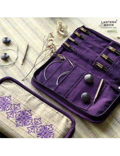 Trousse aiguilles circulaires en bois d´ébène Bliss Lantern Moon