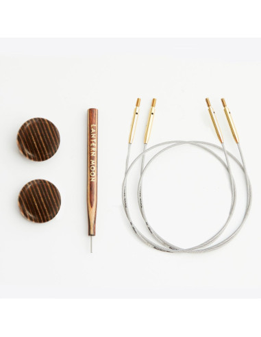 Set de 2 câbles fixes et accessoires Lantern Moon