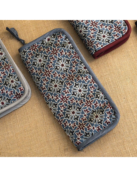 Etui pour aiguilles à tricoter interchangeables Ajrak Lantern Moon