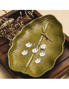 Set de 6 marqueurs de mailles moutons Lantern Moon