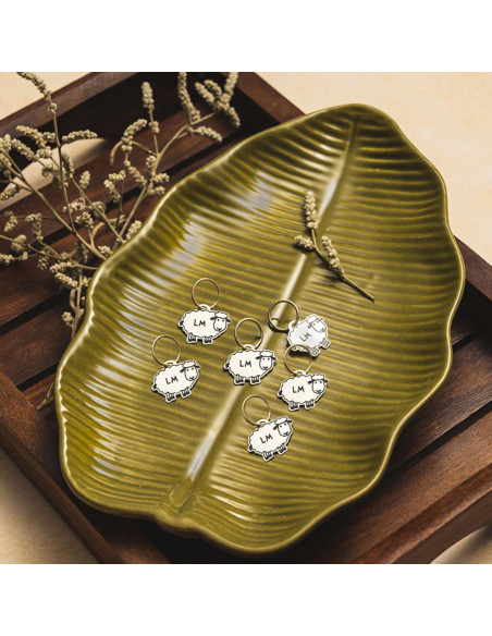 Set de 6 marqueurs de mailles moutons Lantern Moon