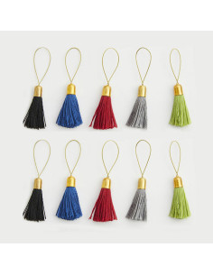 Set de 10 marqueurs de mailles pompons Lantern Moon 2