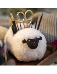 Porte accessoires tricot mouton Sherpa Lantern Moon