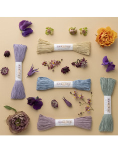 Fil sashiko pastel Awai Iro Olympus 40 m