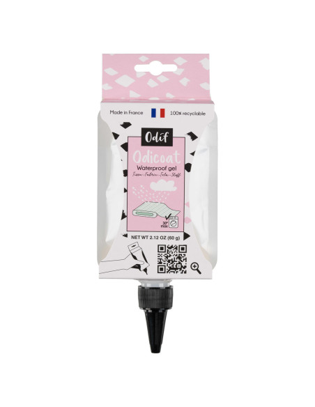 Poche gel effet tissu enduit Odicoat