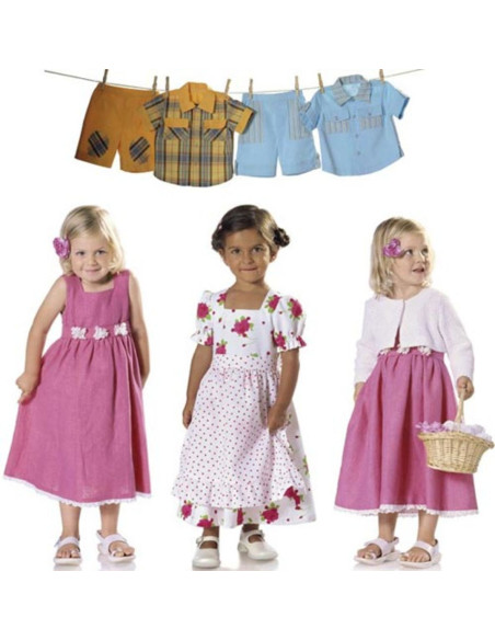 Patron de robe + veste - Burda 9702