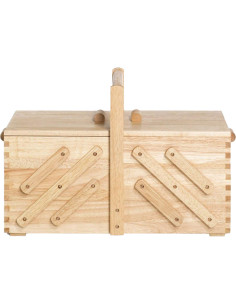 Travailleuse couture en bois Clair L