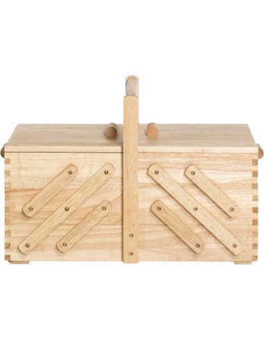 Travailleuse couture en bois Clair L